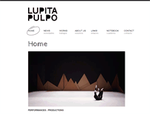 Tablet Screenshot of lupitapulpo.org